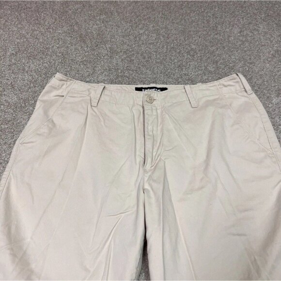 Express Shorts Classic At The Knee Men’s Beige Pockets Size 34 - Picture 6 of 12